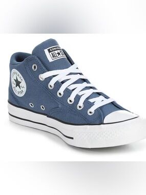 Converse High Top Sneakers in Light Blue with White Accents